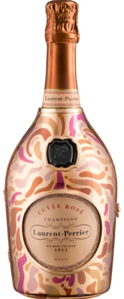 Champagne Laurent-Perrier Cuvée Rosé in Robe Pétales, Frankreich