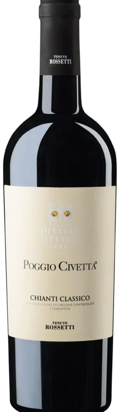 Chianti Classico Poggio Civetta 2023, Tenute Rossetti, Toskana, Italien