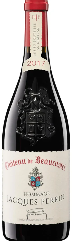 Château de Beaucastel Hommage à Jacques Perrin 2017, Famille Perrin, Châteauneuf-du-Pape, Frankreich