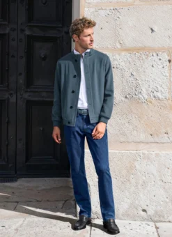 Clark Ross Brushed-Alpaka-Blouson
