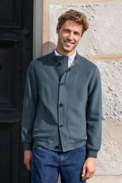 Clark Ross Brushed-Alpaka-Blouson