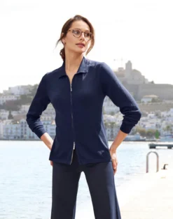 Clark Ross Polo-Cardigan, Damen
