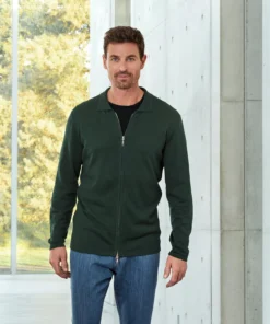 Clark Ross Polo-Cardigan, Herren