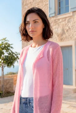 Cobweb-Langjacke