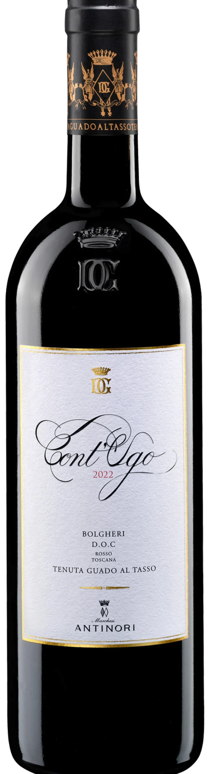 Cont’Ugo 2022, Tenuta Guado al Tasso, Antinori, Bolgheri DOC, Toskana, Italien