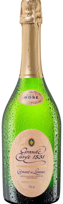 Crémant de Limoux Rosé, AOC Limoux, Sieur d’Arques, Languedoc, Frankreich