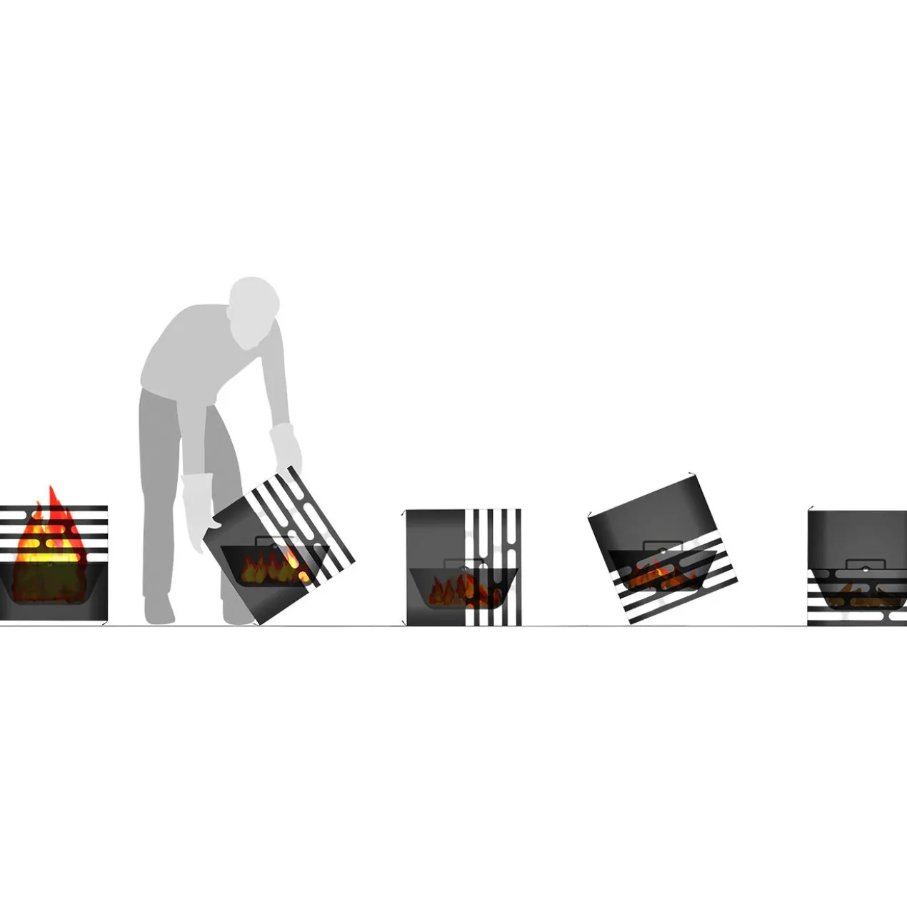 Cube Feuerkorb