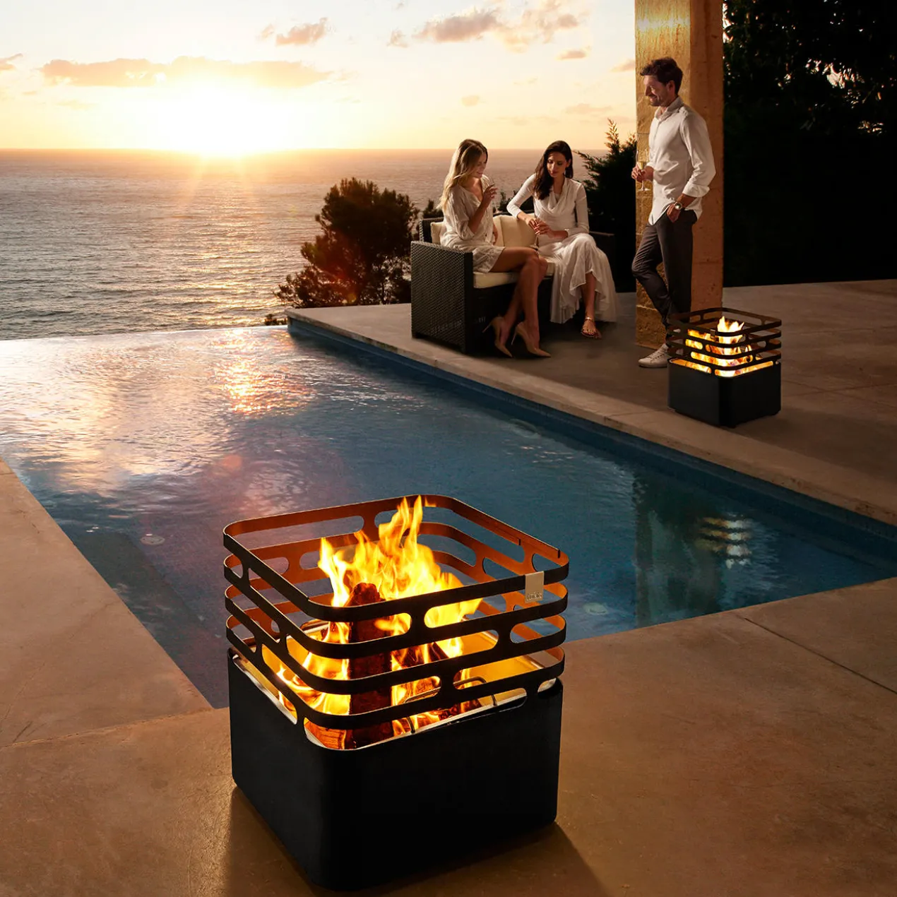 Cube Feuerkorb