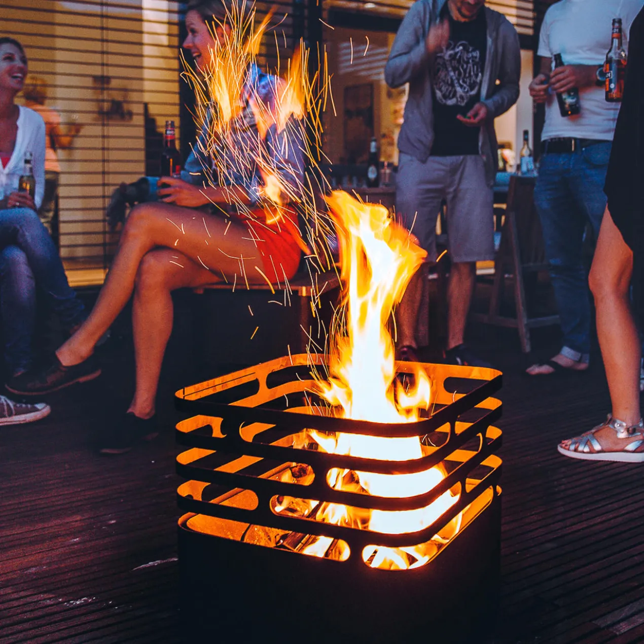 Cube Feuerkorb