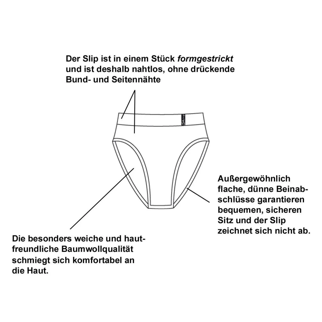 Cult Slip für Damen und Herren