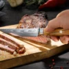 Damast-Steakmesser, 2er-Set