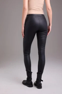 Depeche Stretchleder-Leggings