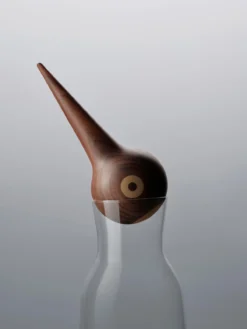 Design-Holzobjekt Vögelchen