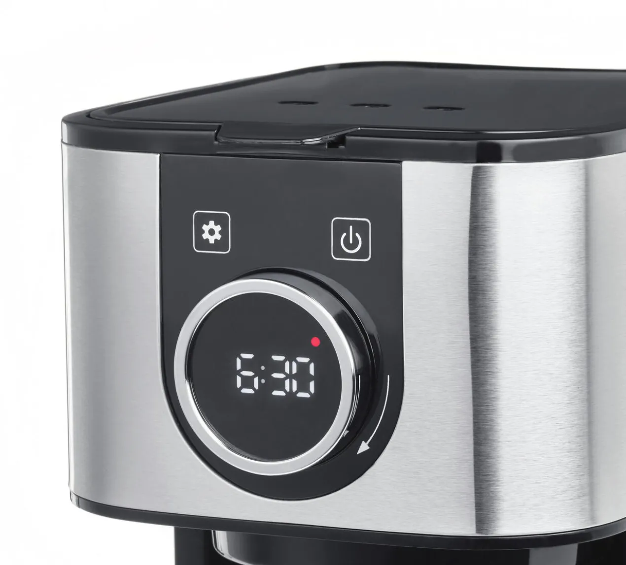 Design-Kaffeemaschine Selection mit Glas- oder Thermoskanne