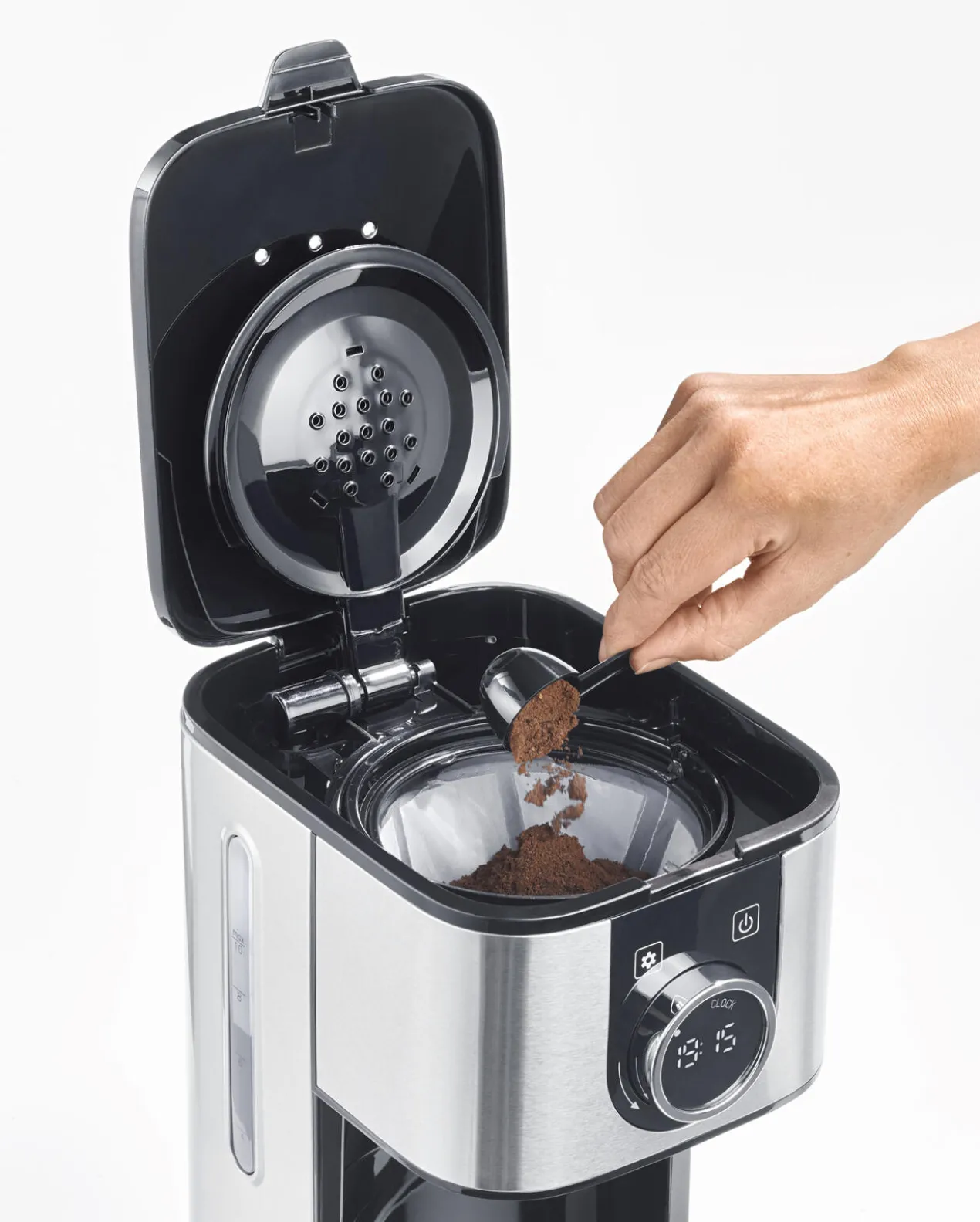 Design-Kaffeemaschine Selection mit Glas- oder Thermoskanne