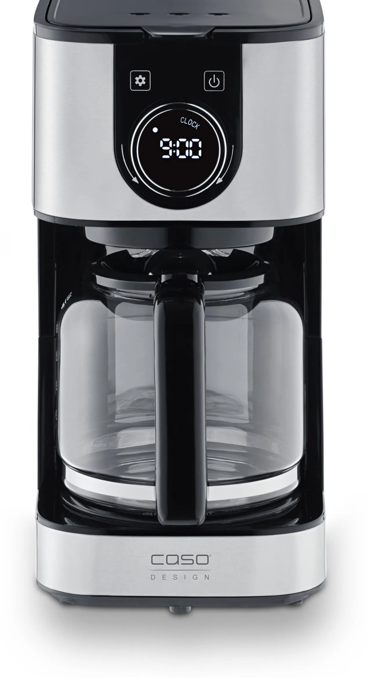 Design-Kaffeemaschine Selection mit Glas- oder Thermoskanne