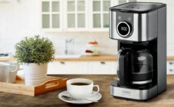 Design-Kaffeemaschine Selection mit Glas- oder Thermoskanne