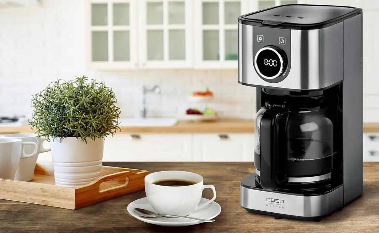 Design-Kaffeemaschine Selection mit Glas- oder Thermoskanne