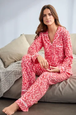 DKNY Flower-Print-Pyjama
