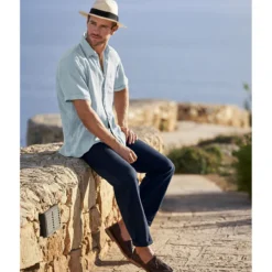 Dorani Vintage-Leinenhemd