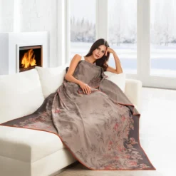 Edel-Fleece-Decke Rose