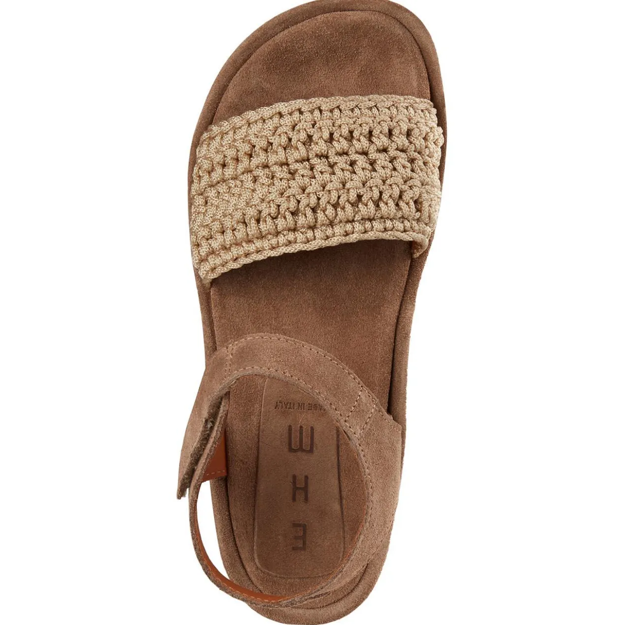 EHM Plateau-Häkel-Sandalen