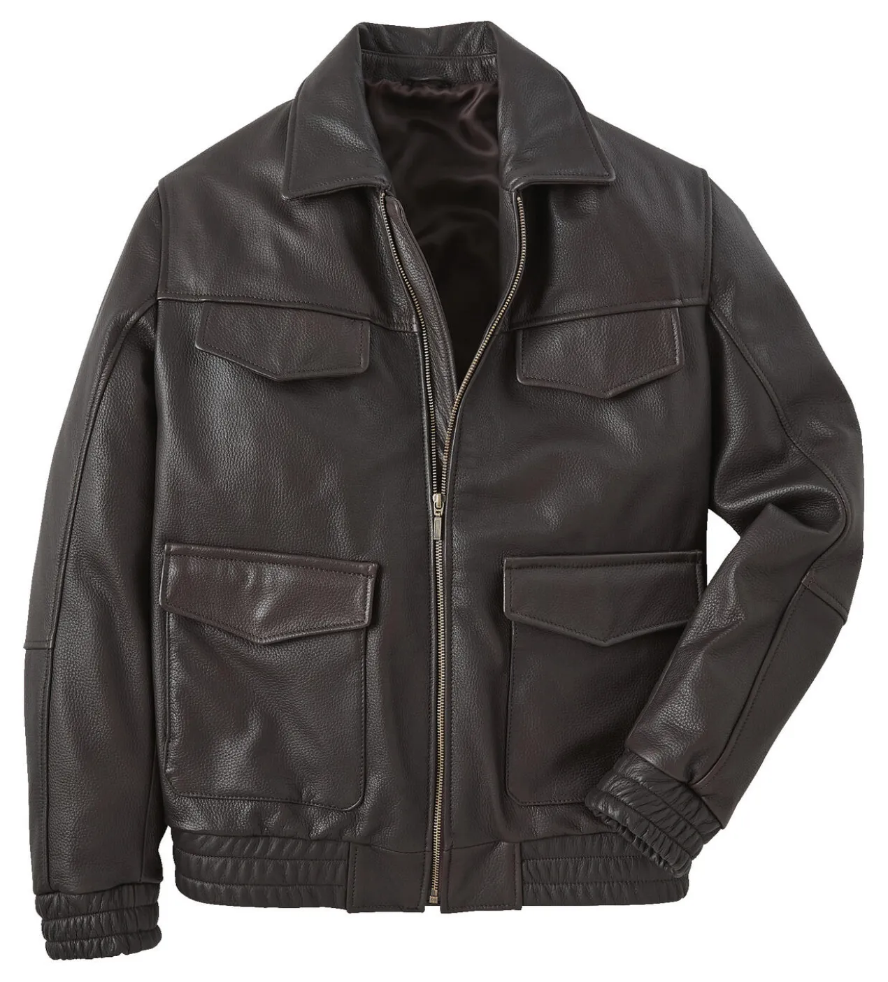 Elchleder-Utility-Jacke
