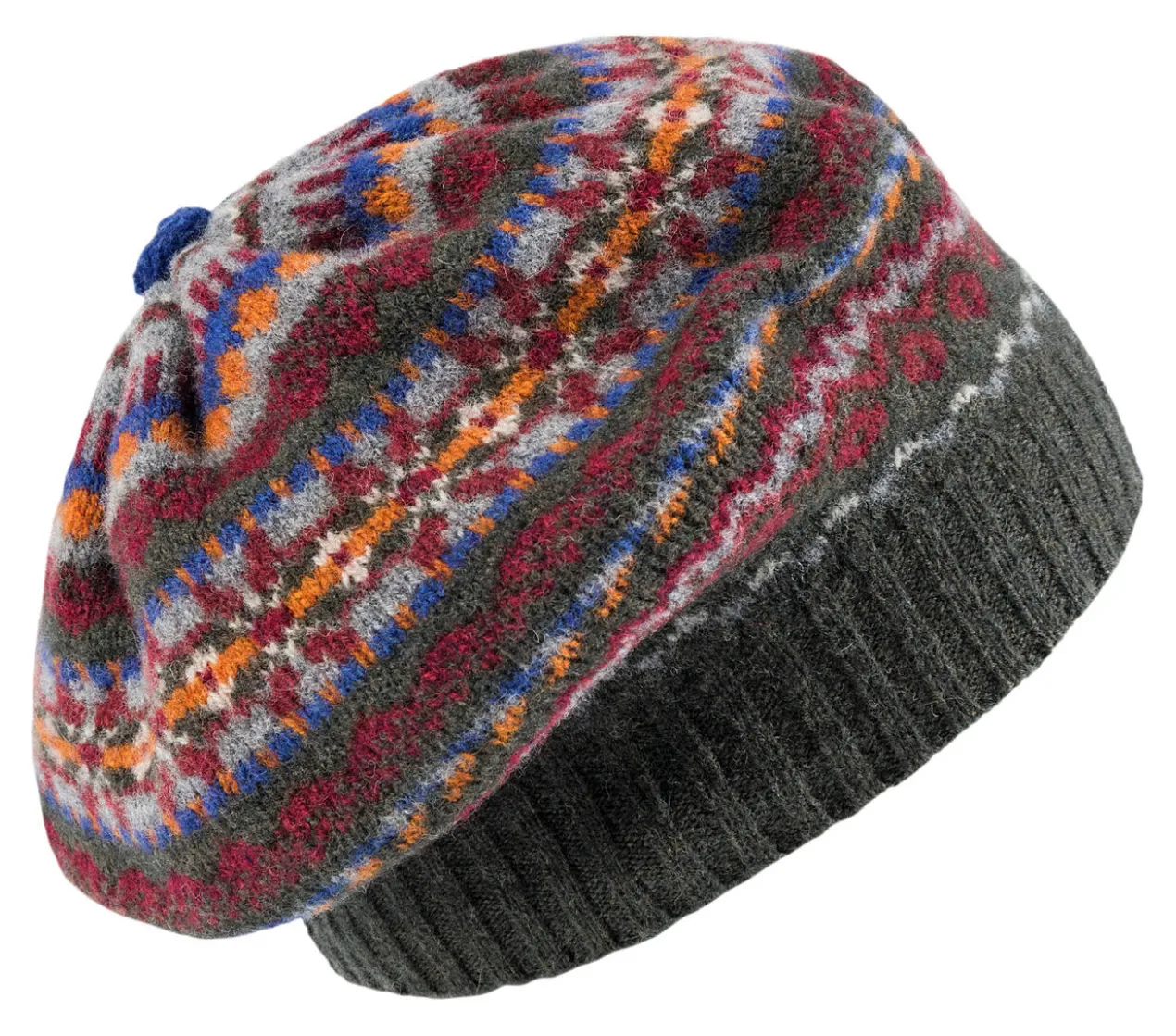 Eribé Fair-Isle-Schottenmütze