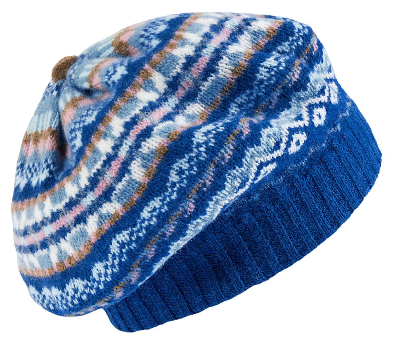 Eribé Fair-Isle-Schottenmütze