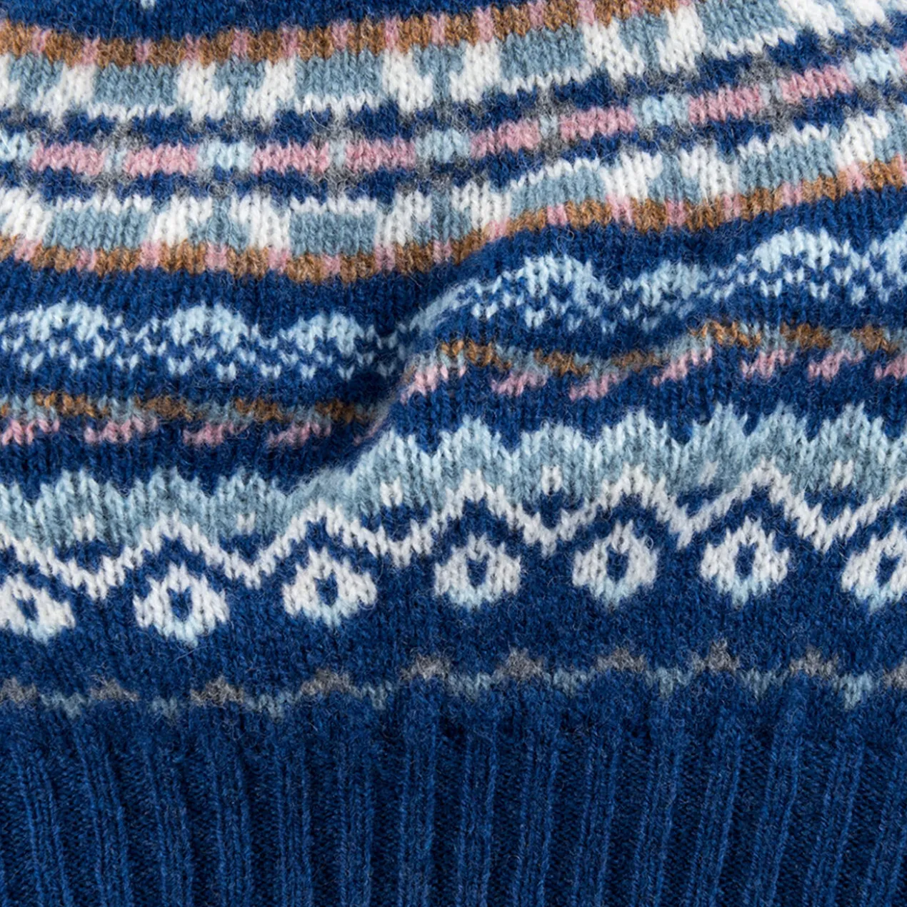 Eribé Fair-Isle-Schottenmütze