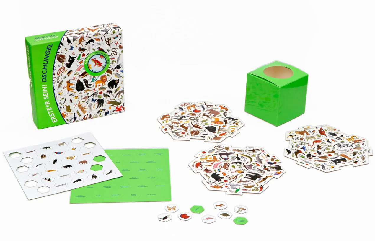 Erste*r sein! Großes Wimmel-Suchspiel