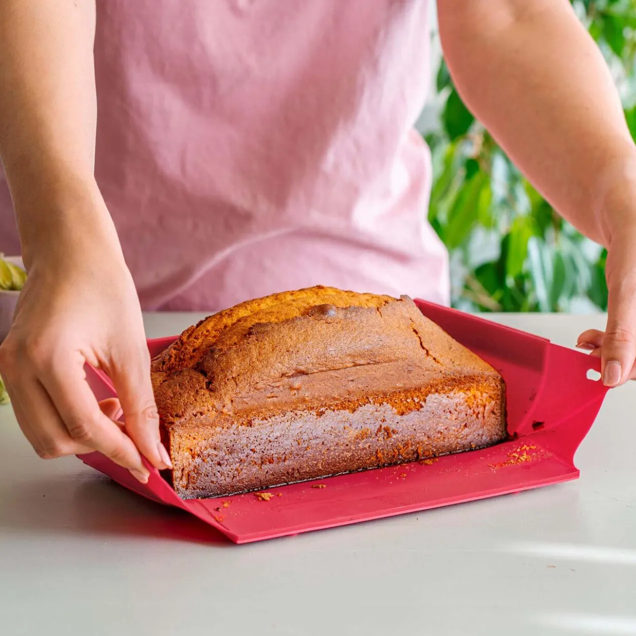 Faltbare Silikonbackformen