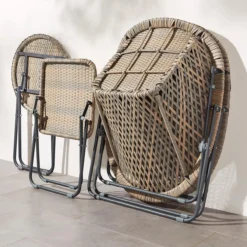 Faltbares Loungeset, 3teilig