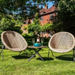 Faltbares Loungeset, 3teilig