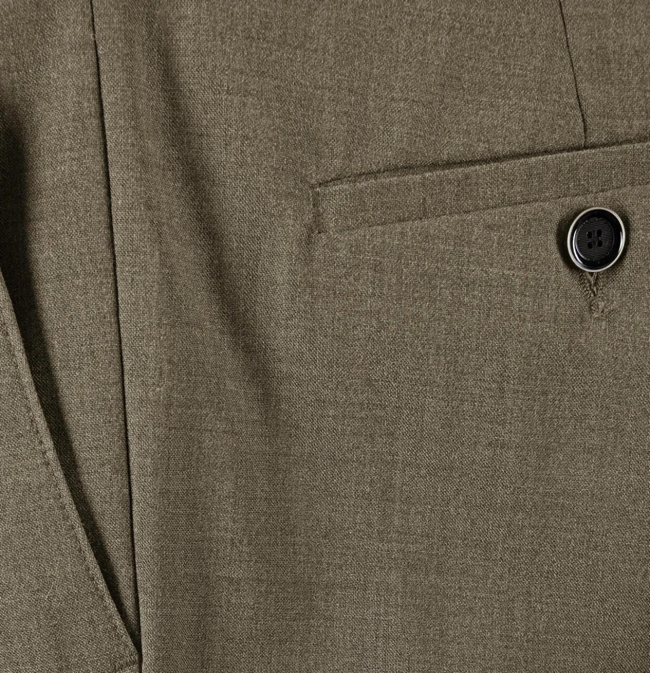Fashion Charts Bundfalten-Wollhose