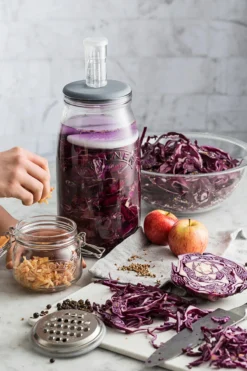 Fermentierglas mit Gärventil