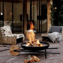Feuerschale mit Grillfunktion „Barrow“