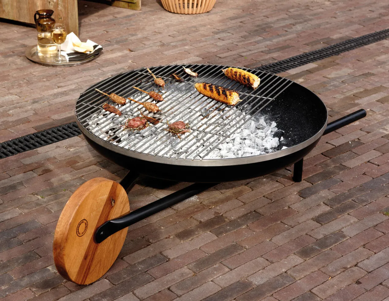 Feuerschale mit Grillfunktion „Barrow“