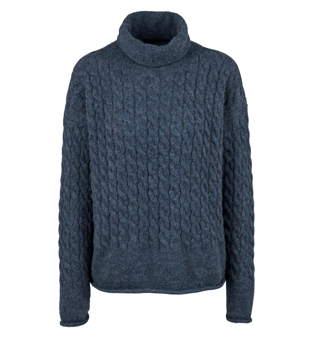 Fisherman Baby-Alpaka-Zopfpullover