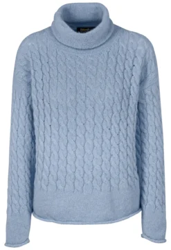 Fisherman Baby-Alpaka-Zopfpullover