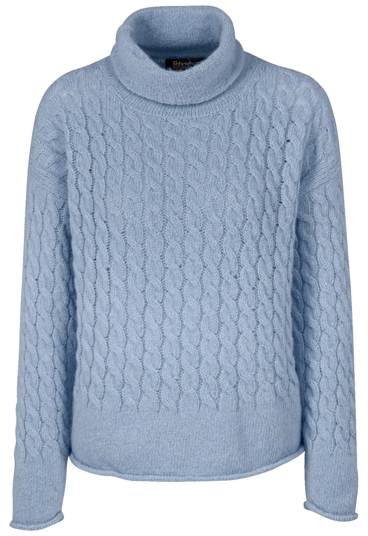 Fisherman Baby-Alpaka-Zopfpullover