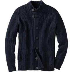 Fisherman Raglan-Strickjacke