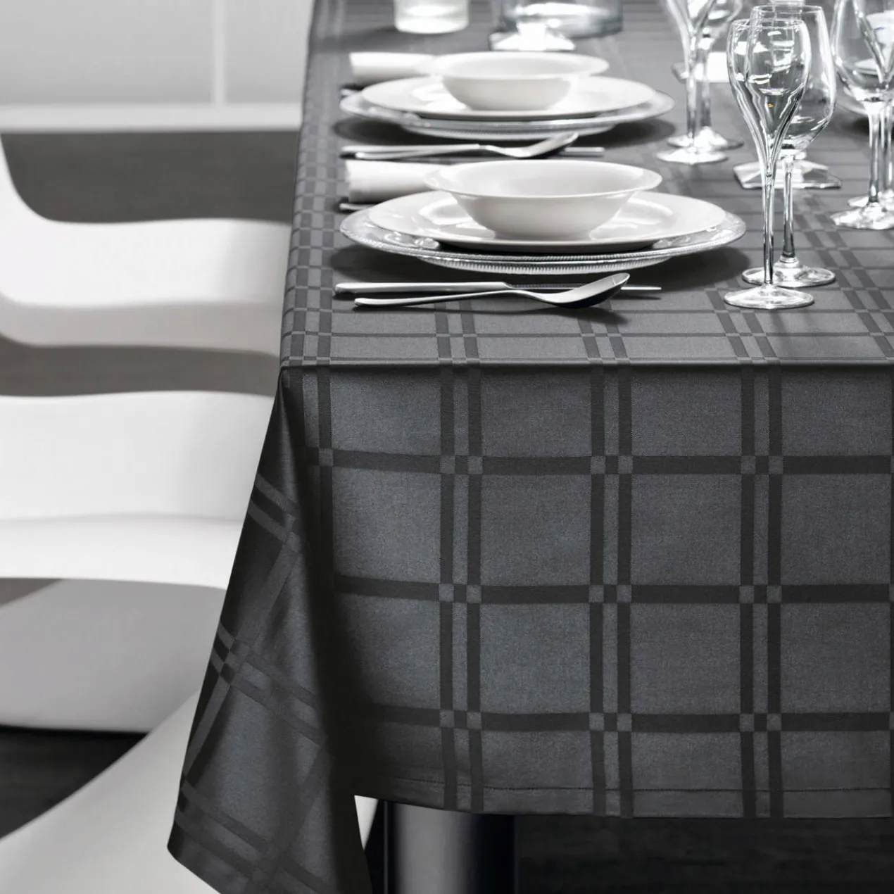 Fleckabweisende Tischdecke
