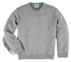 FTC SeaCell®-Kaschmir-Fransenpullover