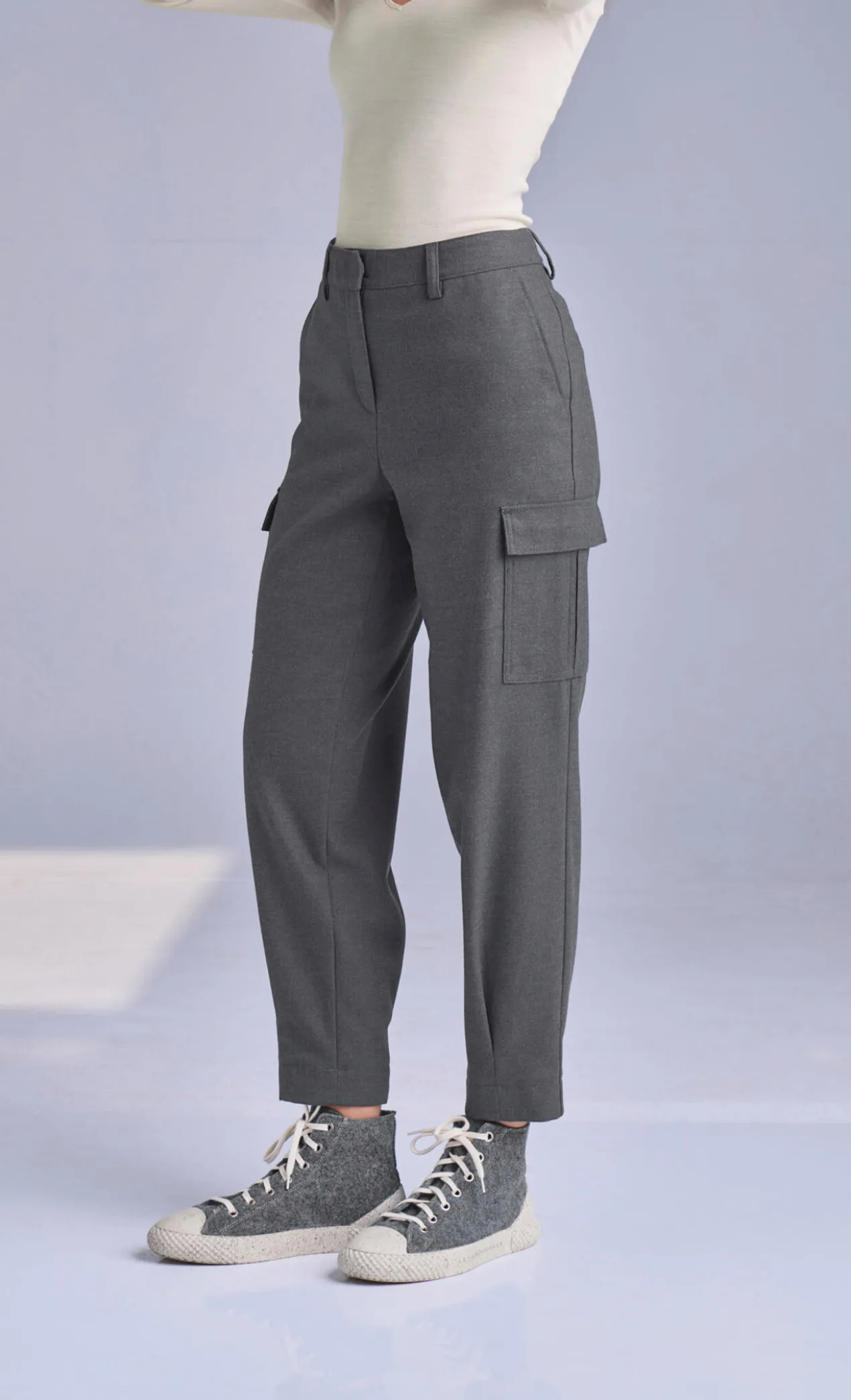 Gardeur Cargo-Wollhose