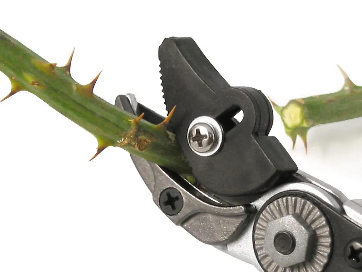 Gartenschere mit Festhaltefunktion