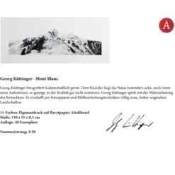 Georg Küttinger – Mont Blanc