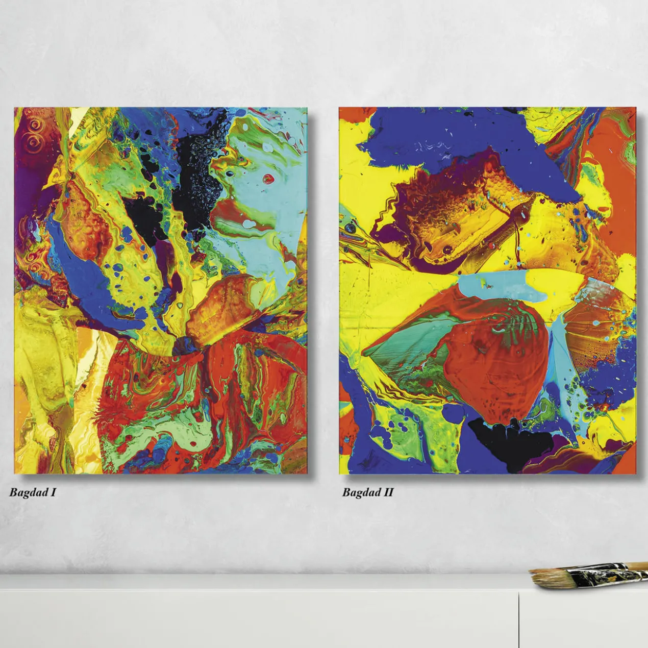 Gerhard Richter – Bagdad I + II
