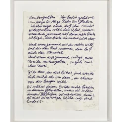 Günther Uecker – Blatt 7 der 9-teiligen Mappe der Friedensgebote