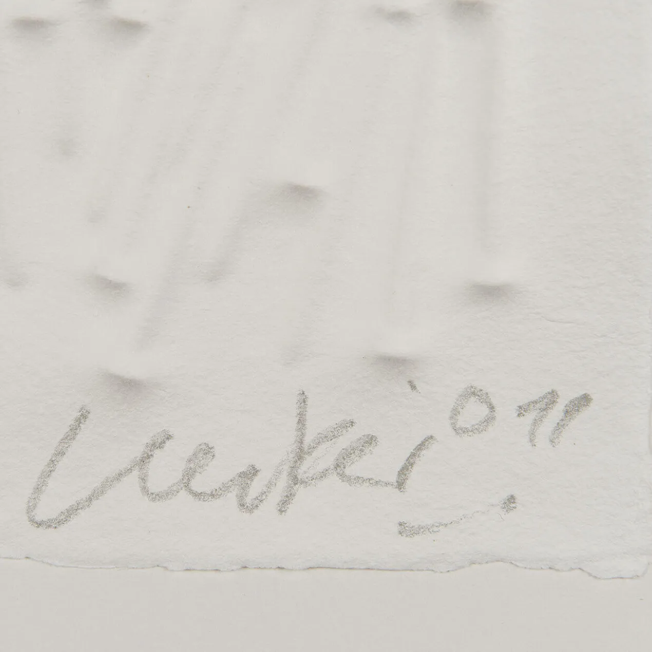 Günther Uecker – Feld, 2011
